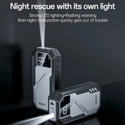 YESIDO VC11 Car Jump Starter and Portable Power Supply, 6000mAh Battery, 800A Current, Suitable for 12V Gasoline and Diesel Engines