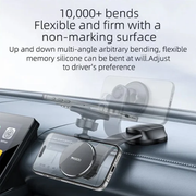 Bending Suction Cup Car Magnetic Holder - YESIDO C176