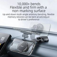 Bending Suction Cup Car Magnetic Holder - YESIDO C176