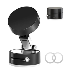 ستاند هاتف متعدد الاستخدامات قابل للتركيب و الفك , مغناطيس معدني تثبيت قوي دوران 360 درجة