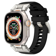 استراب رياضي اصلي متين متوافق مع ساعات ابل 42/44/45/49 mm