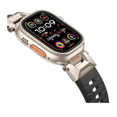 استراب رياضي اصلي متين متوافق مع ساعات ابل 42/44/45/49 mm