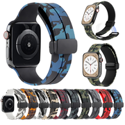 army silicone strap for apple 42/44/45/49 mm