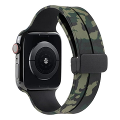 army silicone strap for apple 42/44/45/49 mm