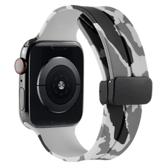 army silicone strap for apple 42/44/45/49 mm