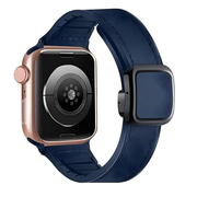 Leather Magnetic Clasp Strap for apple 42/44/45/49 mm