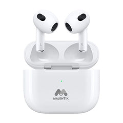 Majentik Buds 3 ANC Wireless charging with noise cancelation - White